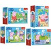Trefl Mini puzzle 54 dielikov Šťastný deň Prasiatka Peppa Pig, 4 druhy 54169VO Trefl Mini puzzle 54 dielikov Šťastný deň Prasiatka Peppa Pig, 4 druhy 54169VO