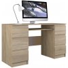 Bývaj s nami SK, BAKU písací stolík so zásuvkami, dub sonoma LTD Bývaj s nami SK, BAKU písací stolík so zásuvkami, dub sonoma LTD