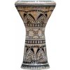 Gawharet El Fan Gawharet EL Fan Darbuka Doumbek Mother of pearl Arabic Ornamets 8.75” x 17”