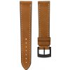 Biatec Kožený remienok brown vintage nubuck čierna
