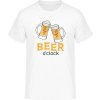 E190 Tričko - Dizajn - Čas na Pivo - Biela - M - Pánske E190 Tričko - Dizajn - Čas na Pivo - Biela - M - Pánske