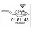Koncový tlmič výfuku MTS 01.61143 Koncový tlmič výfuku MTS 01.61143
