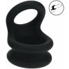 Levelz Wide Double O Cock Ring M, elastický erekčný krúžok na penis a semenníky Levelz Wide Double O Cock Ring M, elastický erekčný krúžok na penis a semenníky
