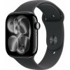 Apple Watch Series 11 Cellular 46 mm Klavírny čierny hliník s čiernym športovým remienkom M/L MFC44WF/A Apple Watch Series 11 Cellular 46 mm Klavírny čierny hliník s čiernym športovým remienkom M/L MFC44WF/A