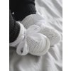 Withloveboots Papučky Classic s bielou stuhou biele biela 0-3m Withloveboots Papučky Classic s bielou stuhou biele biela 0-3m