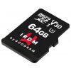 GOODRAM microSDXC UHS-I U3 64GB IR-M3AA-0640R12 GOODRAM microSDXC UHS-I U3 64GB IR-M3AA-0640R12