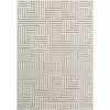 ELLE Decoration koberce Kusový koberec New York 105093 Cream, grey - 120x170 cm Béžová