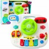 LeanToys Interaktivní vzdělávací stolní panel s volantem 2 v 1, světla, zvuky LeanToys Interaktivní vzdělávací stolní panel s volantem 2 v 1, světla, zvuky