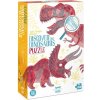 Puzzle s lupami Londji 200ks: Dinosaury Puzzle s lupami Londji 200ks: Dinosaury