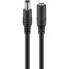 Kábel predlžovací DC 5.5mm / 2.1mm, AWG20, 3m, čierny Kábel predlžovací DC 5.5mm / 2.1mm, AWG20, 3m, čierny