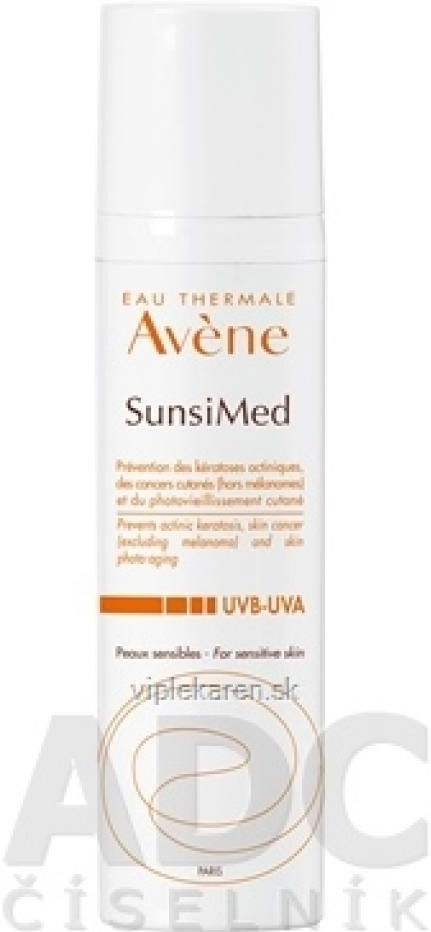 Avène Sun SunsiMed SPF50+ ochranný krém na pokožku 80 ml