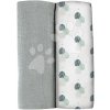 Textilné plienky z bavlneného mušelínu Bolte 2 Swadlles 120 cm Beaba Mirage Grey/Jungle sada 2 kusov od 0 mes Textilné plienky z bavlneného mušelínu Bolte 2 Swadlles 120 cm Beaba Mirage Grey/Jungle sada 2 kusov od 0 mes