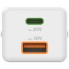 Hama Mini-Schnellladegrät PD 35W 1xUSB-C/1xUSB-A weiß 201992 Hama Mini-Schnellladegrät PD 35W 1xUSB-C/1xUSB-A weiß 201992