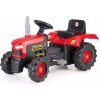 DOLU Veľký šliapací traktor červený DOLU Veľký šliapací traktor červený