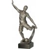 Figúrka odliavaná futbal striebro 29 cm 29 cm Figúrka odliavaná futbal striebro 29 cm 29 cm