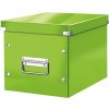 Leitz Štvorcová krabica Click&Store, veľkosť M (A5), zelená