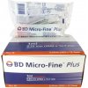 Microfine inzulínová striekačka 1 ml U100 BD 100 ks