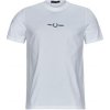Fred Perry Tričká s krátkym rukávom EMBROIDERED T-SHIRT Biela Fred Perry Tričká s krátkym rukávom EMBROIDERED T-SHIRT Biela