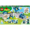 LEGO® DUPLO®: Policajná stanica a vrtuľník (10959)
