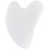 Gua sha kameň na masáž tváre Lewer biely jadeit 1 ks Gua sha kameň na masáž tváre Lewer biely jadeit 1 ks
