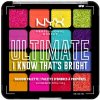 NYX Professional Makeup Ultimate Shadow paletka očných tieňov 04 Brights 13 g NYX Professional Makeup Ultimate Shadow paletka očných tieňov 04 Brights 13 g
