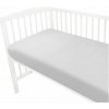 Mušelínové prestieradlo postieľky 60 x 120 NATURE double - šedé Baby Nellys Mušelínové prestieradlo postieľky 60 x 120 NATURE double - šedé Baby Nellys