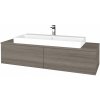 Dreja Kúpeľňová skrinka MODULE SZZ12 140 umývadlo Glance - D27 Cognac / D27 Cognac Dreja Kúpeľňová skrinka MODULE SZZ12 140 umývadlo Glance - D27 Cognac / D27 Cognac