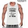 Pánske tielko RANGER® - motív Rybárčenie 01 Čierna 3XL Pánske tielko RANGER® - motív Rybárčenie 01 Čierna 3XL