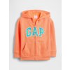 GAP Baby mikina s logom Oranžová 12-18M GAP Baby mikina s logom Oranžová 12-18M