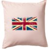 Britská vlajka stará - Vankúš 50x50 - 50x50 - Vrátane výplne ( Svetloružová ) Britská vlajka stará - Vankúš 50x50 - 50x50 - Vrátane výplne ( Svetloružová )