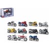 Bburago motocykly sada 18ks 1:18 Bburago motocykly sada 18ks 1:18