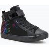 Detské topánky Geox Gisli black/purple Detské topánky Geox Gisli black/purple