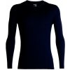 Pánske tričko Icebreaker 200 Oasis LS Crewe Midnight Navy XL Pánske tričko Icebreaker 200 Oasis LS Crewe Midnight Navy XL