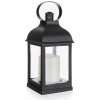 HOME DECOR Lampáš plastový s LED sviečkou 10 x 10 x 22 cm HOME DECOR Lampáš plastový s LED sviečkou 10 x 10 x 22 cm
