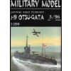 Papierový model Japonská ponorka IJN I-19 Otsu Gata Papierový model Japonská ponorka IJN I-19 Otsu Gata