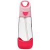 b.box Fľaša na pitie so slamkou 600 ml - flamingo fizz b.box Fľaša na pitie so slamkou 600 ml - flamingo fizz