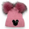 Dievčenské zimné čiapky ružovej farby /49 Ružová Dievčenské zimné čiapky ružovej farby /49 Ružová