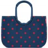 Reisenthel Loopshopper L Frame Mixed Dots Red 25 l REISENTHEL-OR3076 Reisenthel Loopshopper L Frame Mixed Dots Red 25 l REISENTHEL-OR3076