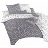 Dadka bavlna plátno Agnes biela/tmavosivá DUO 140x200 70x90 Dadka bavlna plátno Agnes biela/tmavosivá DUO 140x200 70x90