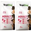 TROPIDOG Premium adult moriak pre stredné a veľké plemená s ryžou 2x12kg TROPIDOG Premium adult moriak pre stredné a veľké plemená s ryžou 2x12kg