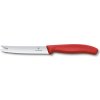 Victorinox 6.7861.C1 Nôž na syr a salámu, 11 cm zúbkovaná čepeľ, červený Victorinox 6.7861.C1 Nôž na syr a salámu, 11 cm zúbkovaná čepeľ, červený
