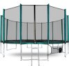 Aga SPORT PRO Trampolína 430 cm Dark Green + ochranná sieť + rebrík + vrecko na obuv Aga SPORT PRO Trampolína 430 cm Dark Green + ochranná sieť + rebrík + vrecko na obuv
