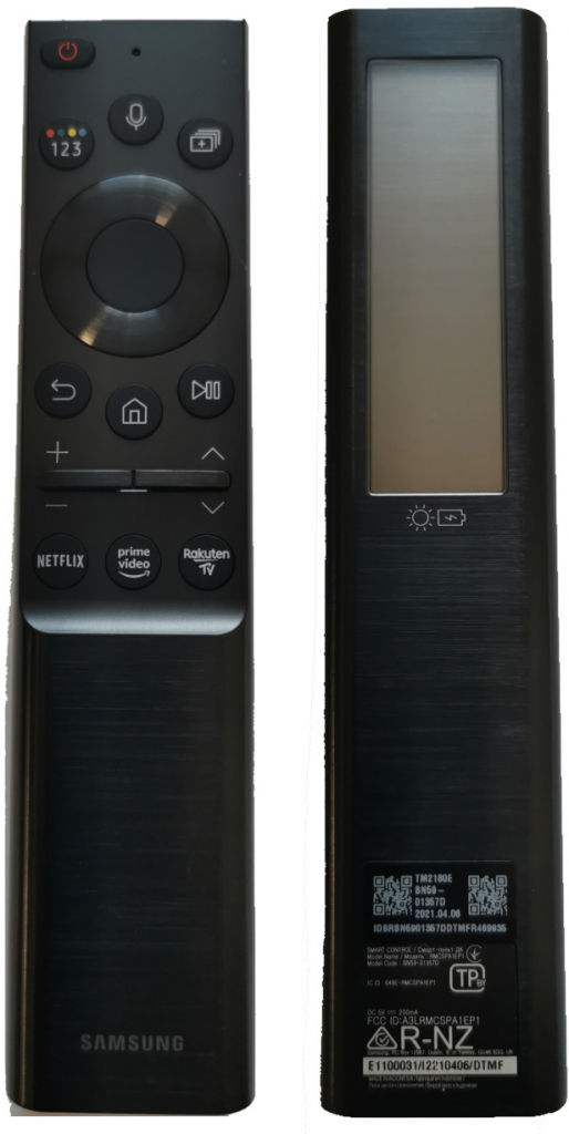 Diaľkový ovládač Samsung QE98QN90 .