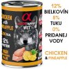 Alpha Spirit Dog Wet Chicken & Pineapple 400g Alpha Spirit Dog Wet Chicken & Pineapple 400g