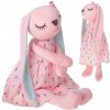 KIK králik maskot ružový 52 cm KIK králik maskot ružový 52 cm