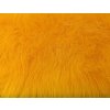 Umelá kožušina, žltá, 90 mm vlas metráž: min. 0,2 bm Umelá kožušina, žltá, 90 mm vlas metráž: min. 0,2 bm