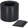 Tieniace plotové pásky a klipy (20ks) - PVC - 26m x 19cm - 1200 g/m2 - antracit Tieniace plotové pásky a klipy (20ks) - PVC - 26m x 19cm - 1200 g/m2 - antracit