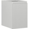 Mexen Rivel kúpeľňová skrinka pod umývadlo 30 cm, 1 dvere, ryhovaná, sivá matná - 91A21-03047-1-BF62 Mexen Rivel kúpeľňová skrinka pod umývadlo 30 cm, 1 dvere, ryhovaná, sivá matná - 91A21-03047-1-BF62
