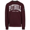 PitBull West Coast - pánská mikina NORTON burgundy 2XL PitBull West Coast - pánská mikina NORTON burgundy 2XL