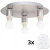 Eglo Eglo - LED Stropné svietidlo MY CHOICE 3xE14/4W/230V chróm/biela EG31131C + záruka 5 rokov zadarmo Eglo Eglo - LED Stropné svietidlo MY CHOICE 3xE14/4W/230V chróm/biela EG31131C + záruka 5 rokov zadarmo